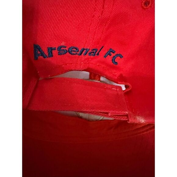 Arsenal Football Club Men's Logo Adjustable Snapback Cap Hat Red One Size - Picture 6 of 8